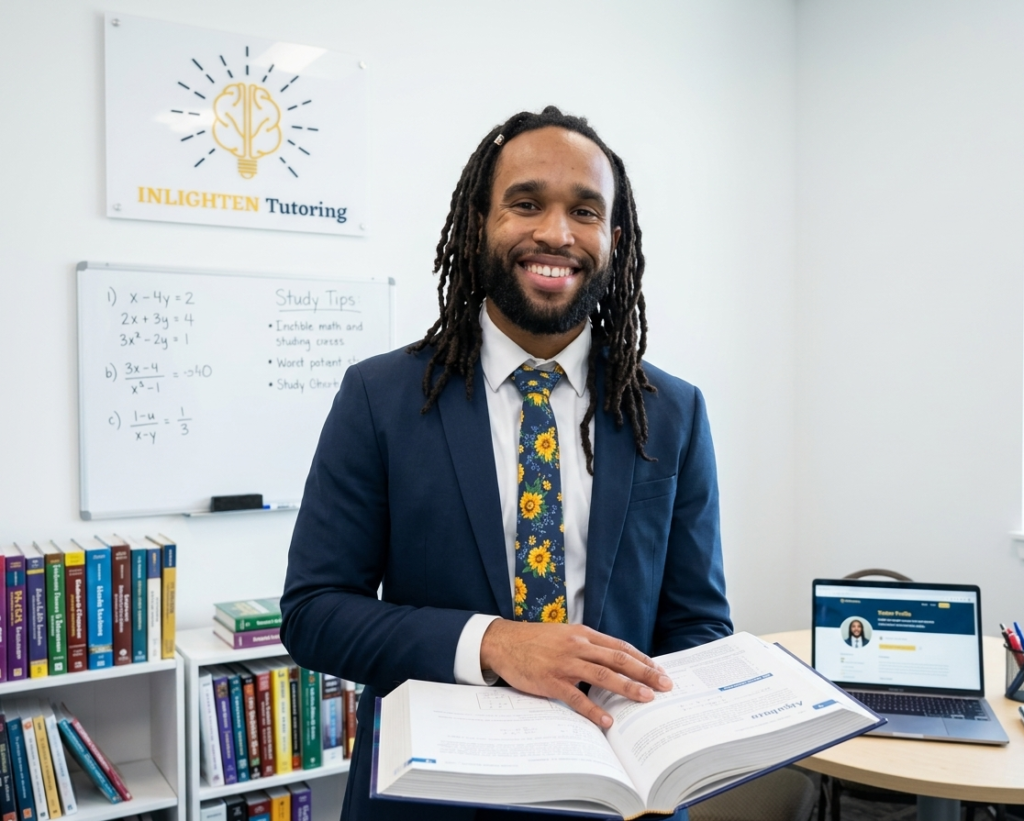 SAT tutoring Winter Park . Demetrie Luke, founder of InLighten Tutoring, certified SAT prep specialist serving Winter Park Florida families